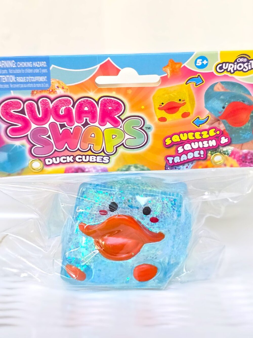 Sugar Swaps Duck Cubes 💖🦆✨ Blue Squishy Collectible Toy NEW Release